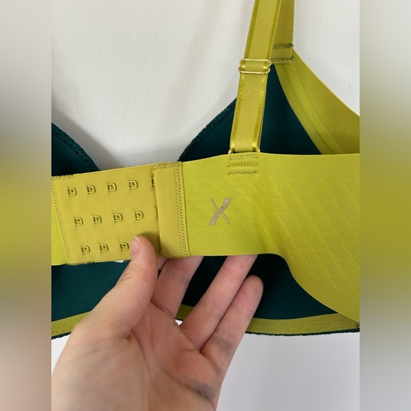 Knix Wingwoman Green Lace Wireless Bra Size 5 - Picture 6 of 8